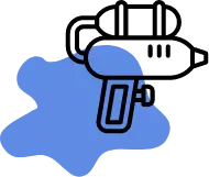 Wasserspielplatz und Sandkästen icon